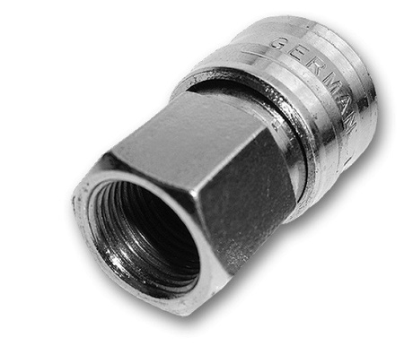 Szybkozłącze z gw.wewn. 3/8" stal-chrom