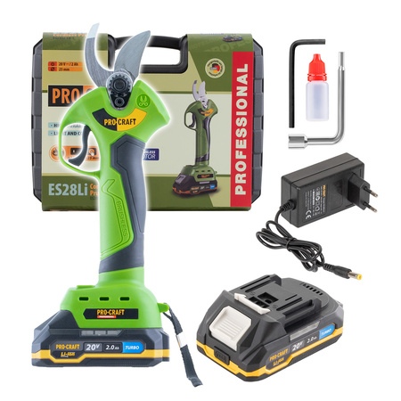 Sekator akumulatorowy Procraft ES28LI (z 1 akumulatorem i ładowarką)