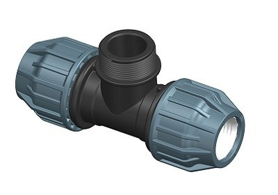 Trójnik PE 50-6/4"Z PN16 Elysee