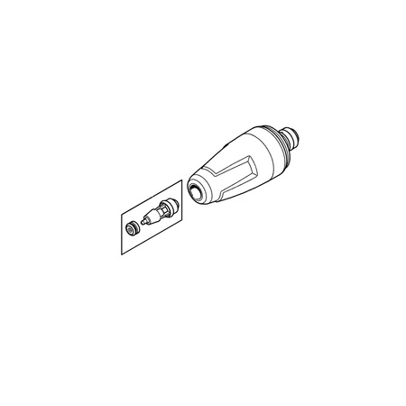 Dysza rotacyjna Ø 1,01 mm, czerwony