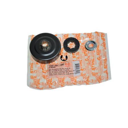 Zestaw koła napędu łańcucha 3/8"P 7 Z