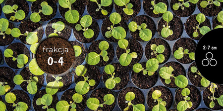 Podłoże Substrat: frakcja: 0-4 mm / 70 litrów