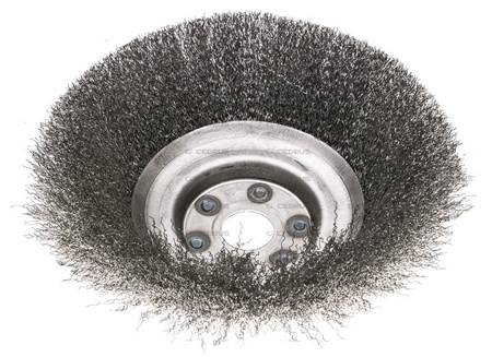 Szczotka do czyszczenia kostki drut stalowy 200x0,30x25,4mm