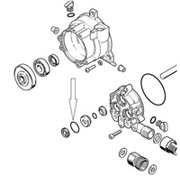 Okrągły pierścień uszczelniający 23,82x1,78