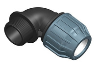 Kolano PE 90-3"Z   PN16 Elysee