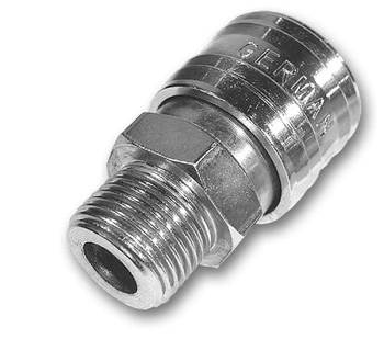 Szybkozłącze z gw.zewn. 1/2" stal-chrom